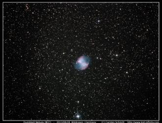 Dumbbell Nebula (M27) - 2013/08/28