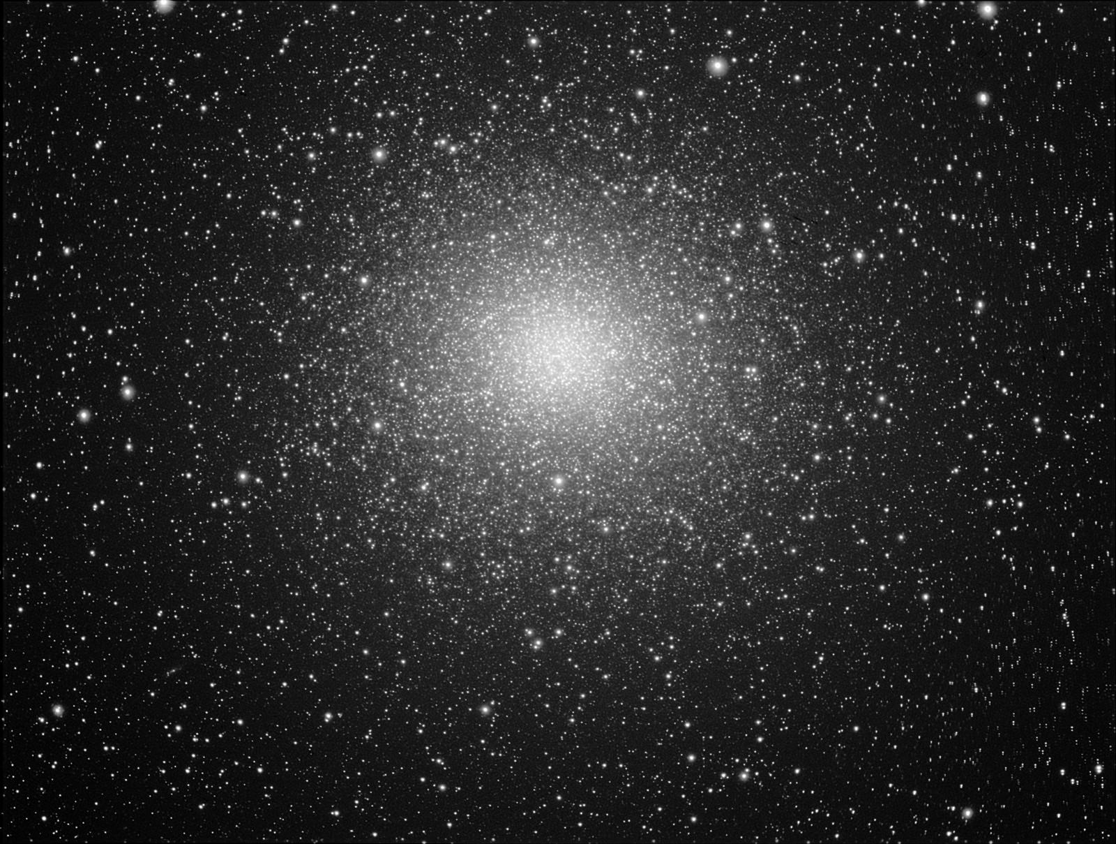 Omega Centauri recorded with SBIG-ST8300 and post processed with CCDSharp