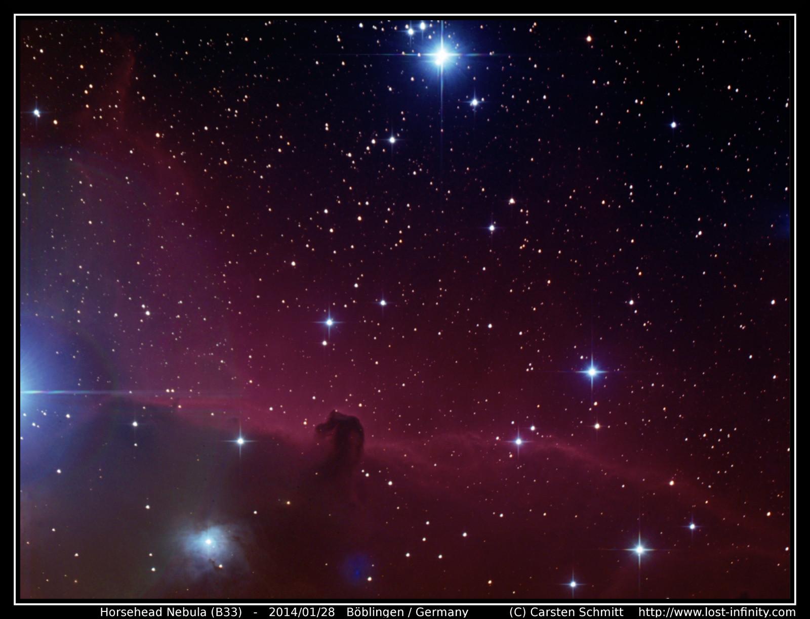 Horsehead Nebula (B33) - 2014/01/28