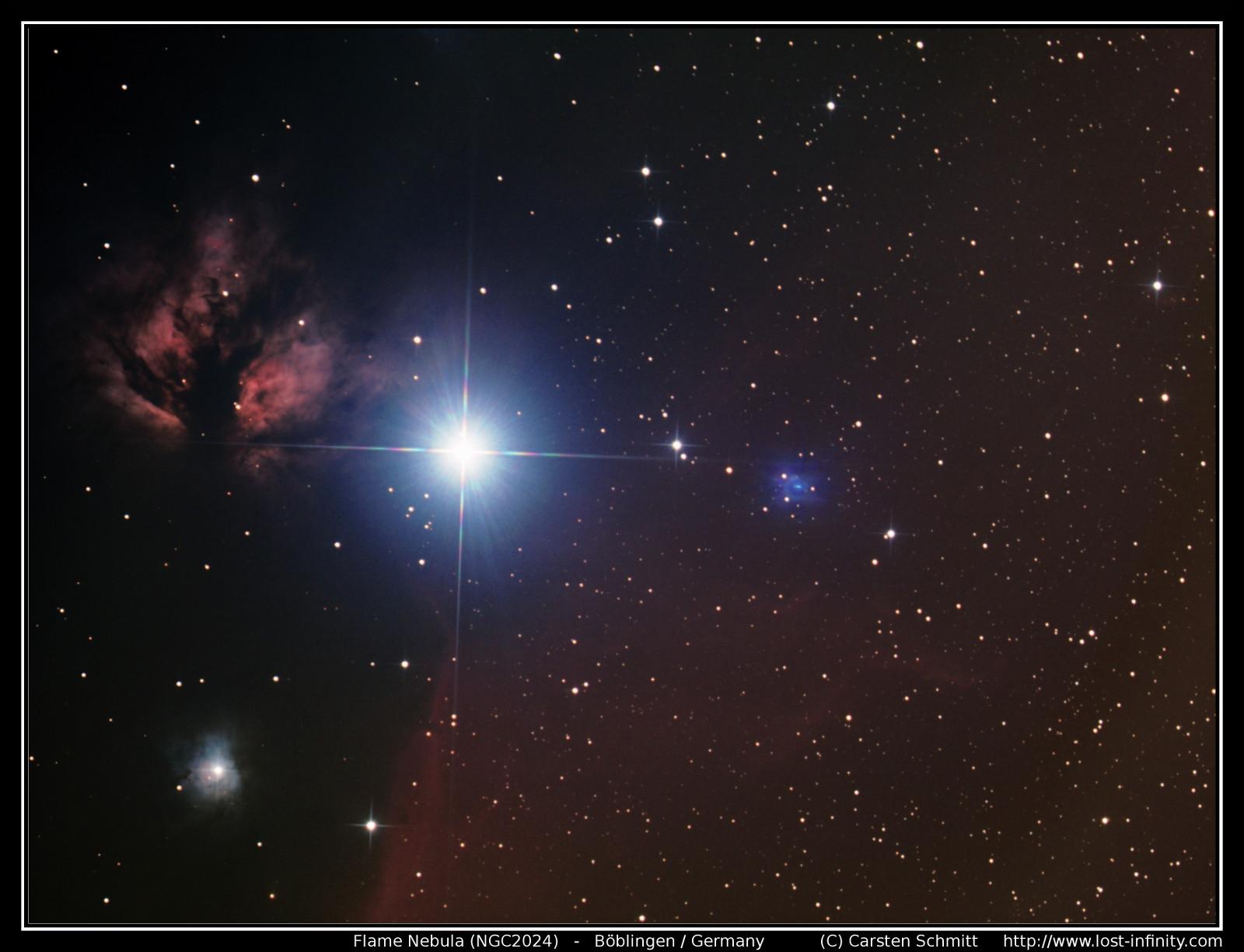 Flame Nebula (NGC2024) - 2015/02/11