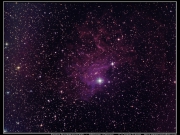 Flaming Star Nebula (IC405) - 2015/02/12