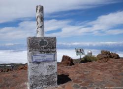 On top of Roque de Los Muchachos