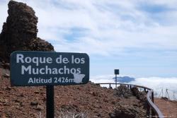 On top of Roque de Los Muchachos