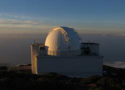 Isaac Newton Telescope (INT) at Roque de Los Muchachos, La Palma, Spain