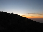 Sunset at the Roque de Los Muchachos Observatory