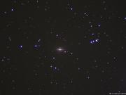 Sombrero galaxy with Canon camera, Tacande Observatory, La Palma, Spain