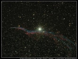Witch's broom nebula (NGC6960) - 2015/07/11