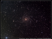 IC342 Spiral Galaxy - 2015/11/11