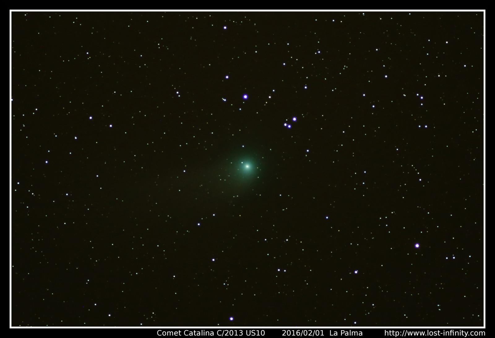 Comet Catalina C2013US10 - 2016/02/01