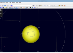 Mercury sun transit Cartes du Ciel