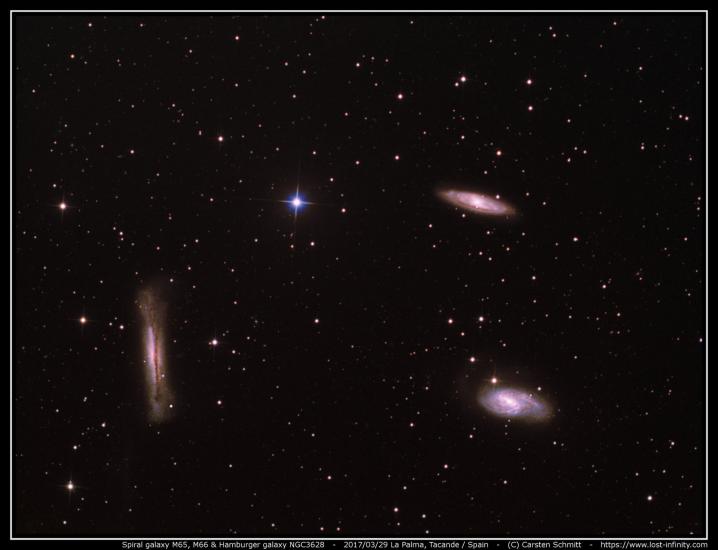 M65, M66 & NGC3628 - 2017/03/29