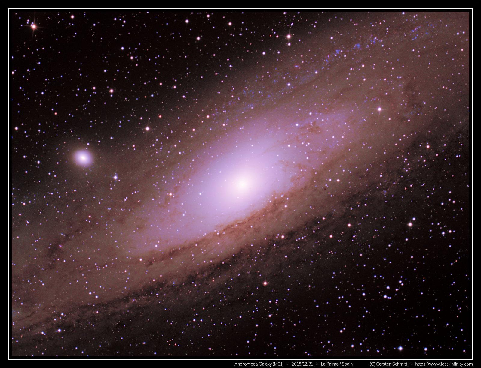 M31 - Andromeda Galaxy - 2018/12/31