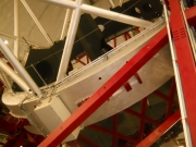 Gran Telescopio Canarias (GTC)  telescope mirror from the side